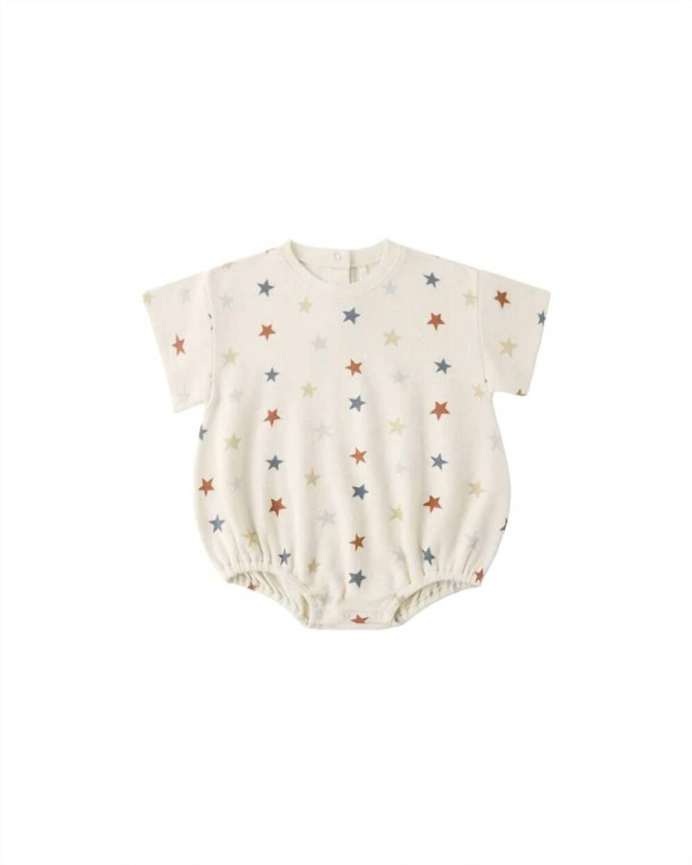 NEW RYLEE + CRU infant relaxed bubble romper in stars